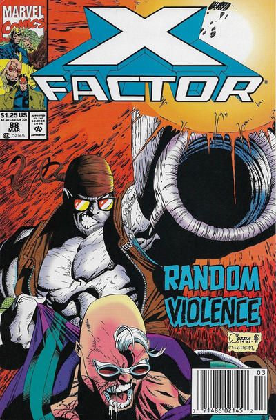 X-Factor, Vol. 1 ...Random Violence |  Issue#88B | Year:1993 | Series: X-Factor | Pub: Marvel Comics