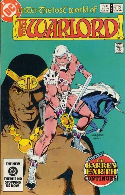 Warlord, Vol. 1 Curse of the Unicorn / The Garden of the Mulge |  Issue#72A | Year:1983 | Series: Warlord | Pub: DC Comics