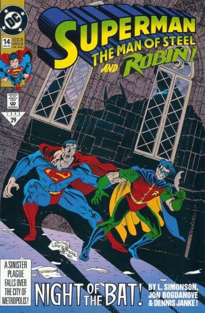 Superman: The Man of Steel Night Moves |  Issue#14A | Year:1992 | Series: Superman | Pub: DC Comics |