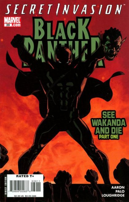 Black Panther, Vol. 4 Secret Invasion - See Wakanda and Die |  Issue#39A | Year:2008 | Series: Black Panther | Pub: Marvel Comics | Jason Pearson Regular