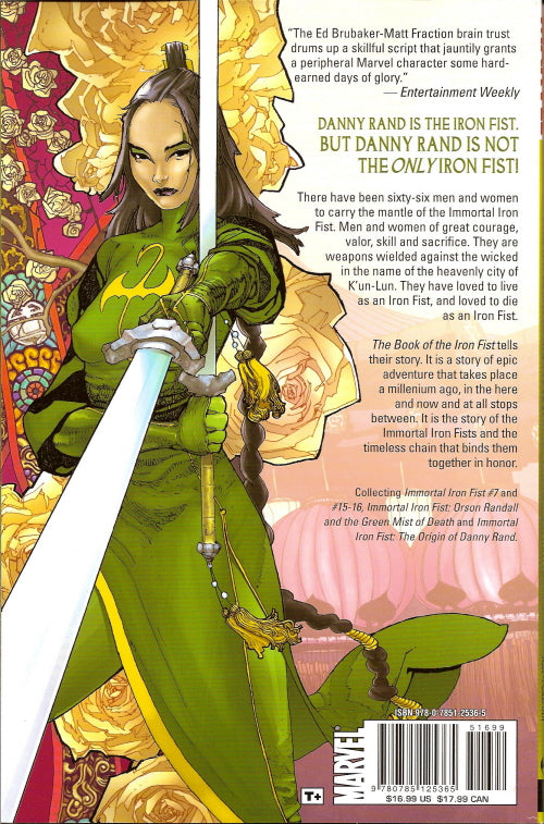 The Immortal Iron Fist TP and HC The Book of the Iron Fist |  Issue