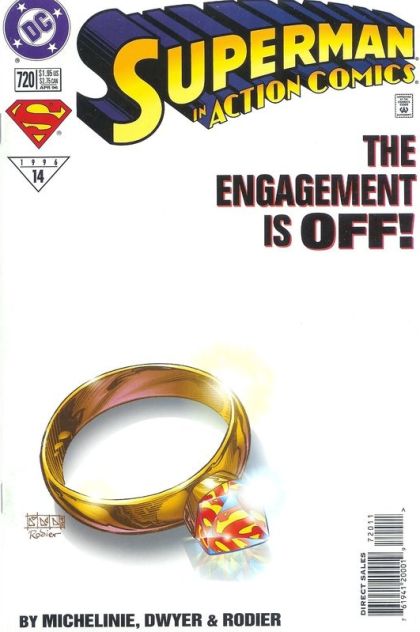 Action Comics, Vol. 1 Love Breaks |  Issue#720A | Year:1996 | Series:  | Pub: DC Comics | Direct Edition
