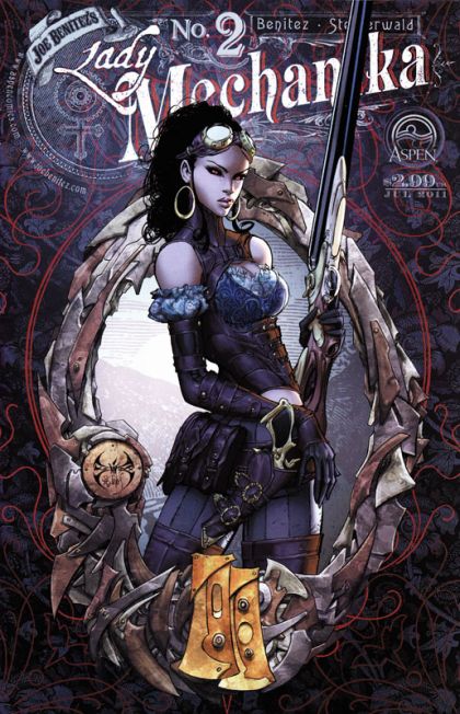 Lady Mechanika (Benitez Productions)  |  Issue#2A | Year:2011 | Series:  | Pub: Benitez Productions | Cover A Joe Benitez