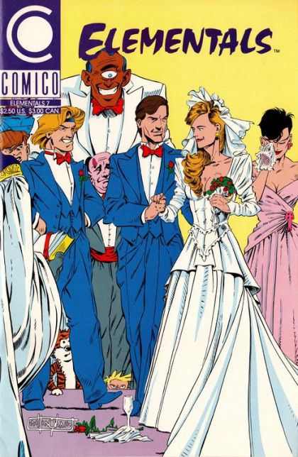 Elementals, Vol. 2 Different Worlds |  Issue#7 | Year:1989 | Series: Elementals | Pub: Comico |