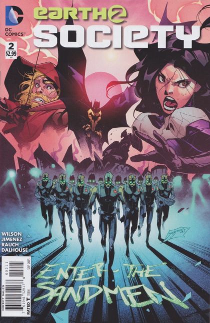 Earth 2: Society Guardian Angel |  Issue#2A | Year:2015 | Series:  | Pub: DC Comics | Jorge Jimenez Regular Cover
