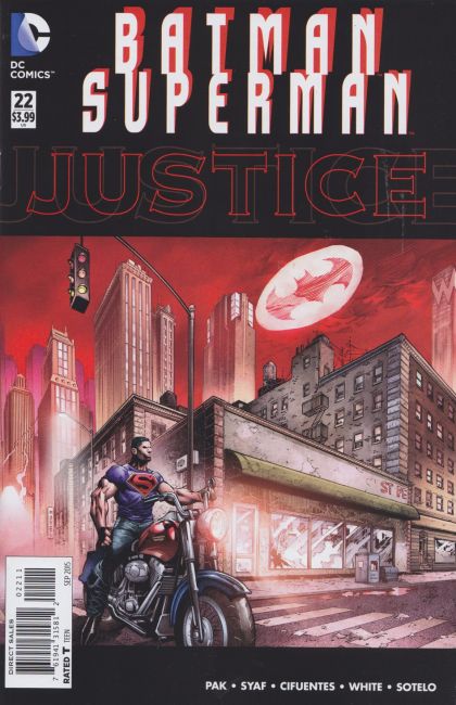 Batman / Superman Truth - Truth Hurts Part Two |  Issue#22A | Year:2015 | Series:  | Pub: DC Comics | Regular Cover - Adrian Syaf