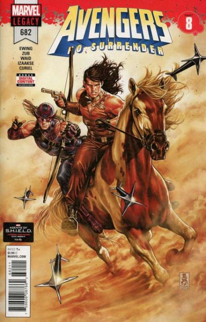 Avengers, Vol. 7 No Surrender, Part Eight |  Issue#682A | Year:2018 | Series: Avengers | Pub: Marvel Comics | Regular Mark Brooks Cover