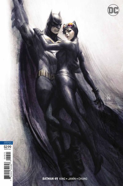 Batman, Vol. 3 The Best Man, Finale |  Issue#49B | Year:2018 | Series: Batman | Pub: DC Comics | Stanley "Artgerm" Lau Variant