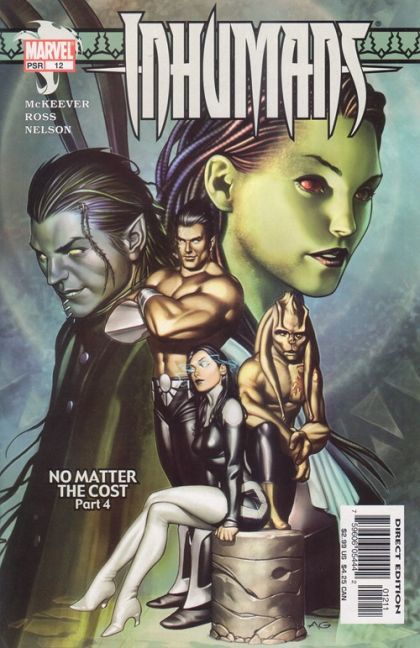 Inhumans, Vol. 4 No Matter The Cost, Part 4 |  Issue#12A | Year:2004 | Series: Inhumans | Pub: Marvel Comics | Direct Edition
