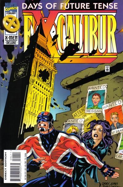 Excalibur, Vol. 1 Days Of Future Tense |  Issue#94A | Year:1996 | Series: Excalibur | Pub: Marvel Comics | Deluxe Direct Edition