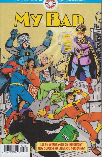 My Bad (Ahoy Comics) The Salad of Truth |  Issue#2A | Year:2021 | Series:  | Pub: Ahoy Comics |