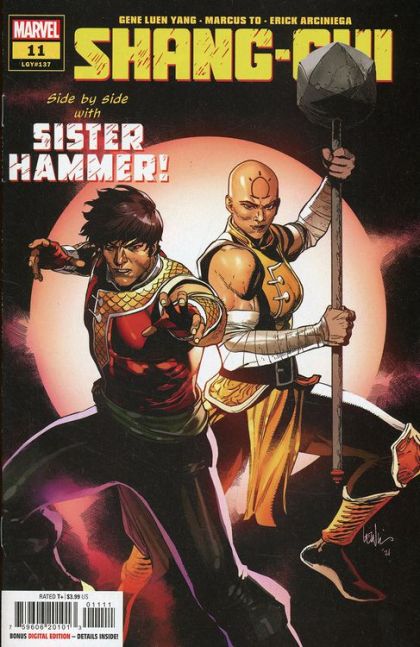 Shang-Chi, Vol. 2 Blood and Monsters, Part Three |  Issue#11A | Year:2022 | Series:  | Pub: Marvel Comics | Leinil Francis Yu Regular