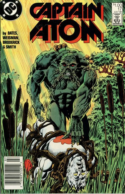 Captain Atom, Vol. 3 Battle Beyond The Green |  Issue#17B | Year:1988 | Series:  | Pub: DC Comics | Newsstand Edition