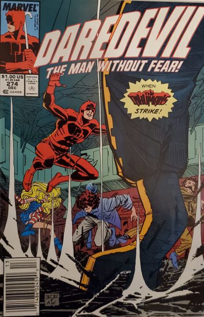 Daredevil, Vol. 1 Bombs & Lemonade |  Issue#274B | Year:1989 | Series: Daredevil | Pub: Marvel Comics | Newsstand Edition