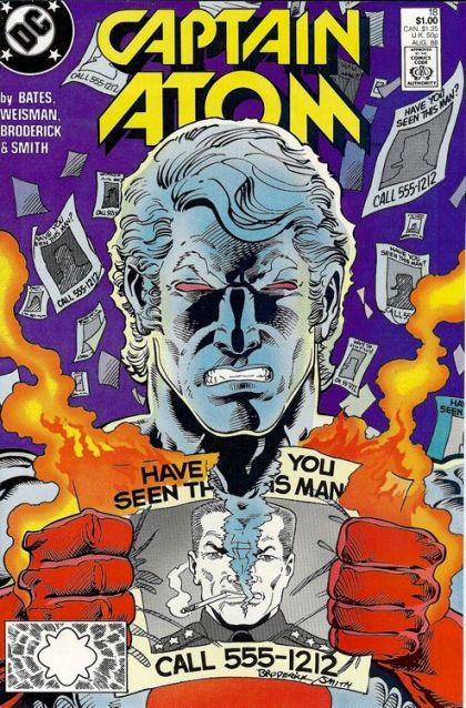 Captain Atom, Vol. 3 Power Play |  Issue#18A | Year:1988 | Series:  | Pub: DC Comics | Direct Edition