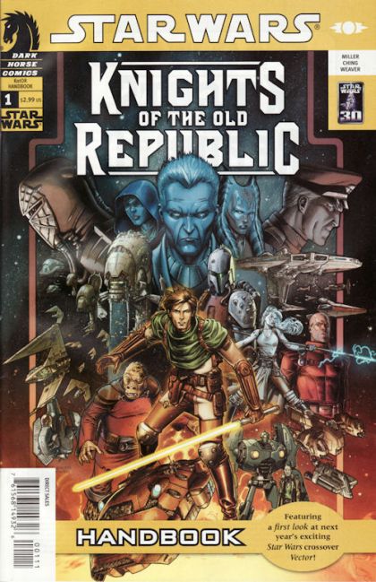 Star Wars: Knights of the Old Republic Handbook Star Wars Knights of the Old Republic Handbook |  Issue#1A | Year:2007 | Series: Star Wars - Expanded Universe | Pub: Dark Horse Comics | Dustin Weaver Regular