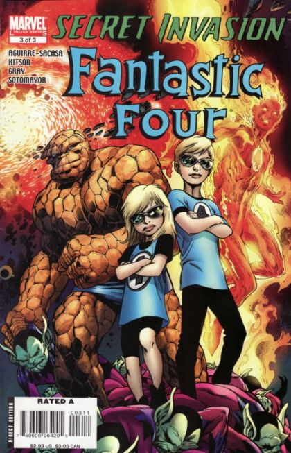 Secret Invasion: Fantastic Four Secret Invasion - No One Gets Back Alive!, Part 3: Escape From Fantasy Island |  Issue#3 | Year:2008 | Series: Secret Invasion | Pub: Marvel Comics |