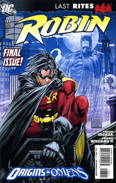 Robin, Vol. 2 Last Rites - Robin Dies At Dawn |  Issue#183A | Year:2009 | Series: Robin | Pub: DC Comics | Direct Edition
