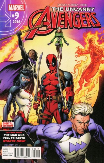 Uncanny Avengers, Vol. 3 The Man Who Fell to Earth, Chapter One |  Issue#9 | Year:2016 | Series: Avengers | Pub: Marvel Comics |