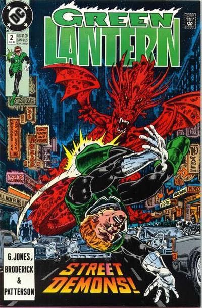 Green Lantern, Vol. 3 Pursuit of Happiness! |  Issue#2A | Year:1990 | Series: Green Lantern | Pub: DC Comics | Direct Edition