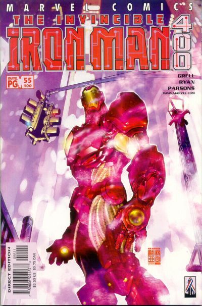 Iron Man, Vol. 3 Book of the Ten Rings, Part 3 |  Issue#55A | Year:2002 | Series: Iron Man | Pub: Marvel Comics | Direct Edition