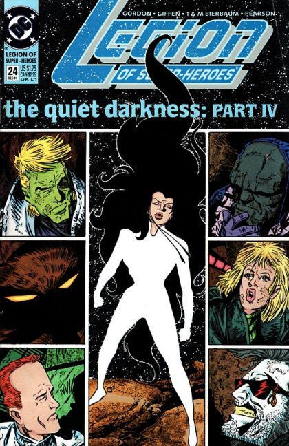 Legion of Super-Heroes, Vol. 4 The Quiet Darkness, Part Four |  Issue#24 | Year:1991 | Series: Legion of Super-Heroes | Pub: DC Comics |
