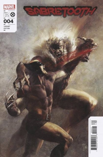 Sabretooth, Vol. 3 There and Back Again |  Issue#4B | Year:2022 | Series: Sabretooth | Pub: Marvel Comics | Marco Mastrazzo Variant