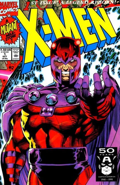 X-Men, Vol. 1 Rubicon |  Issue#1D | Year:1991 | Series: X-Men | Pub: Marvel Comics | Direct Edition