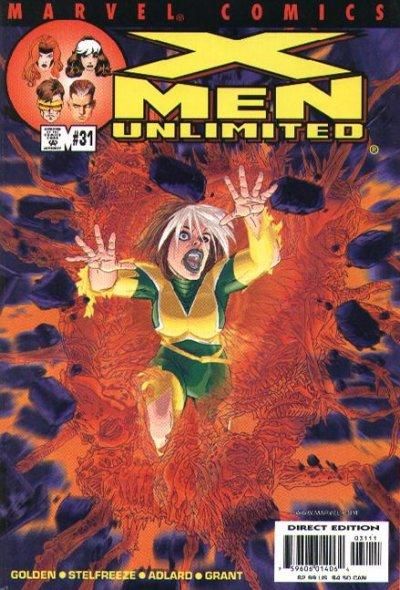 X-Men Unlimited, Vol. 1 Monsters / Hindsight / Gold |  Issue#31 | Year:2001 | Series: X-Men | Pub: Marvel Comics | Michael Golden Regular