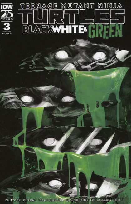 Teenage Mutant Ninja Turtles: Black, White & Green  |  Issue#3A | Year:2024 | Series: Teenage Mutant Ninja Turtles | Pub: IDW Publishing | Jock Regular