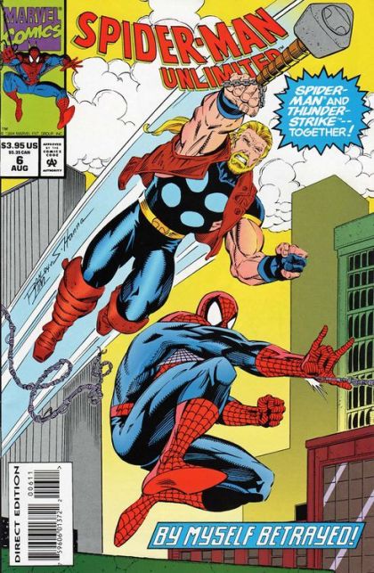 Spider-Man Unlimited, Vol. 1 People Like Us; Lives at Risk; Unnecessary Roughness |  Issue#6A | Year:1994 | Series: Spider-Man | Pub: Marvel Comics |