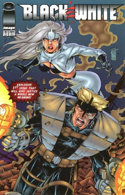 Black & White Black |  Issue#1 | Year:1994 | Series:  | Pub: Image Comics | First Printing