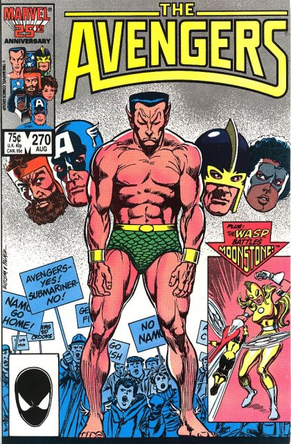 The Avengers, Vol. 1 Under Siege, Wild in the Streets! |  Issue#270A | Year:1986 | Series: Avengers | Pub: Marvel Comics | Direct Edition