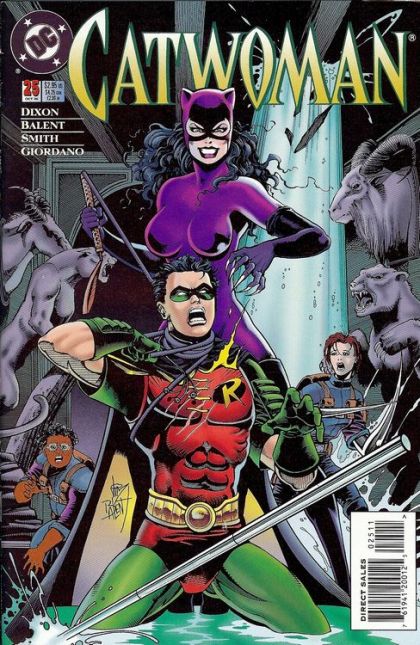 Catwoman, Vol. 2 The Crooked House / Endangered Species |  Issue#25A | Year:1995 | Series:  | Pub: DC Comics | Direct Edition