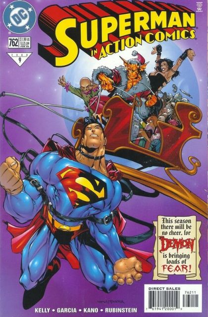 Action Comics, Vol. 1 All I Want For Christmas |  Issue#762A | Year:1999 | Series:  | Pub: DC Comics | Direct Edition