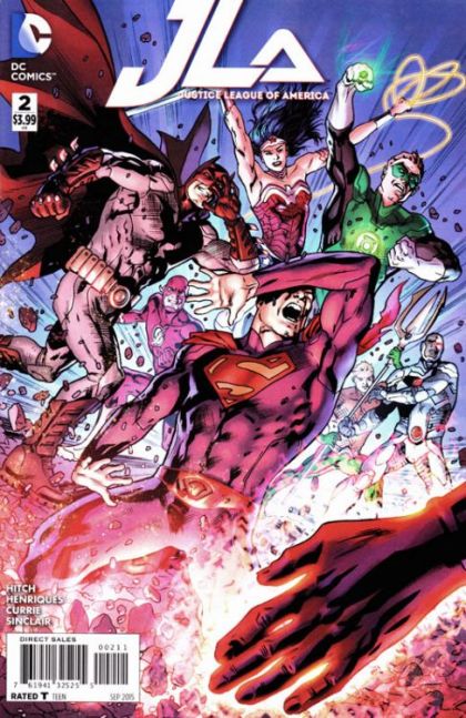 Justice League of America, Vol. 4 Power and Glory, Part Two |  Issue#2A | Year:2015 | Series:  | Pub: DC Comics | Bryan Hitch Regular Cover