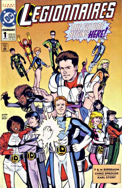 Legionnaires Baptism by Fire |  Issue#1A | Year:1993 | Series: Legionnaires | Pub: DC Comics | Direct Edition