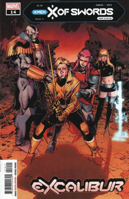 Excalibur, Vol. 4 X of Swords - Chapter 15 |  Issue#14A | Year:2020 | Series: Excalibur | Pub: Marvel Comics | Regular Mahmud Asrar Cover