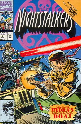 Nightstalkers Revenant Season |  Issue#2A | Year:1992 | Series: Midnight Sons | Pub: Marvel Comics | Direct Edition