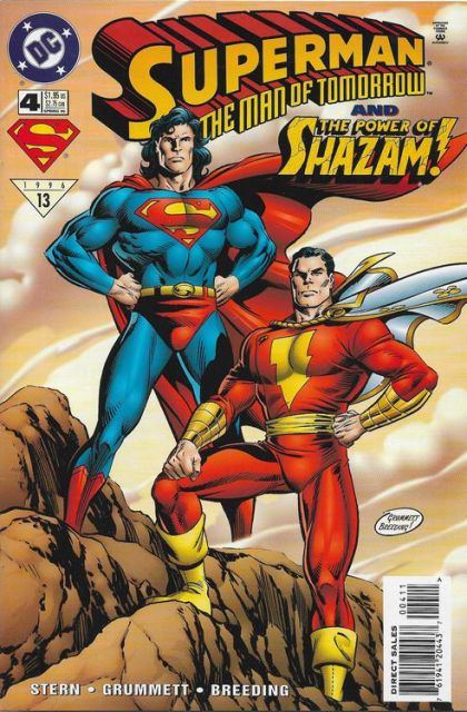 Superman: The Man of Tomorrow The World's Mightiest Mortals |  Issue#4A | Year:1996 | Series: Superman | Pub: DC Comics | Direct Edition