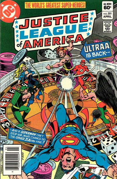 Justice League of America, Vol. 1 A Hero For All Seasons |  Issue#201B | Year:1982 | Series: Justice League | Pub: DC Comics |