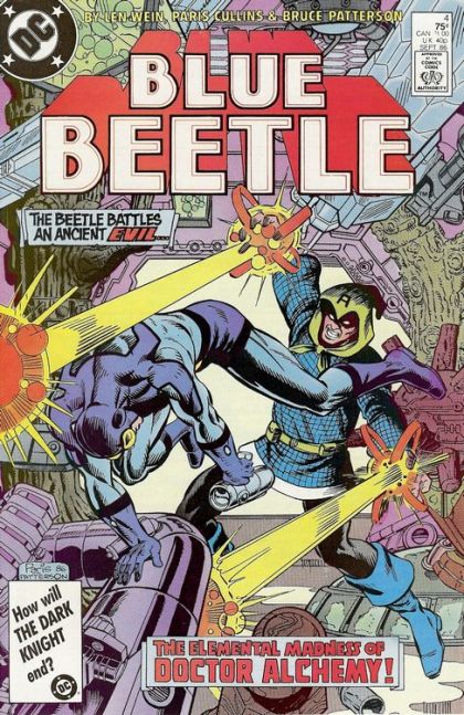 Blue Beetle, Vol. 7 The Answer Is Alchemy! |  Issue#4A | Year:1986 | Series: Blue Beetle | Pub: DC Comics | Direct Edition