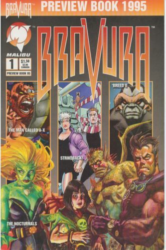 Bravura Preview Book 1995  |  Issue#1 | Year:1994 | Series:  | Pub: Malibu Comics |