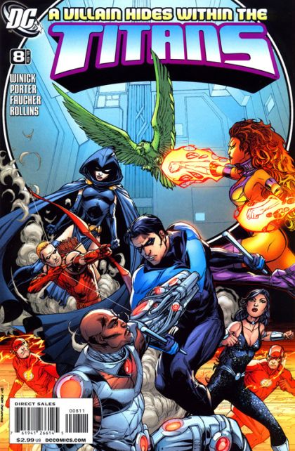 Titans, Vol. 2 No Egress |  Issue#8 | Year:2008 | Series: Teen Titans | Pub: DC Comics |