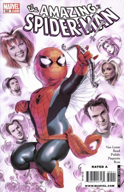 The Amazing Spider-Man, Vol. 2 Red-Headed Stranger, Epilogue: ...As "The Girl" / Models Stink / Match.Con |  Issue#605A | Year:2009 | Series: Spider-Man | Pub: Marvel Comics | Mike Mayhew Regular