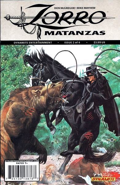 Zorro: Matanzas Terrible Incident In A Place Of Skulls |  Issue#2 | Year:2010 | Series:  | Pub: Dynamite Entertainment |