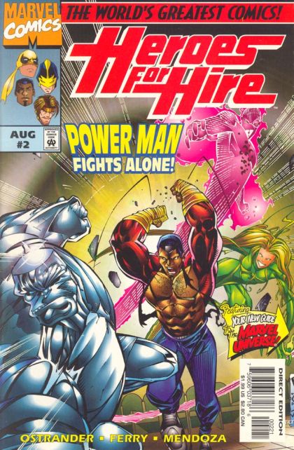 Heroes For Hire, Vol. 1 Blowup! |  Issue#2B | Year:1997 | Series: Heroes For Hire | Pub: Marvel Comics | Variant Cover