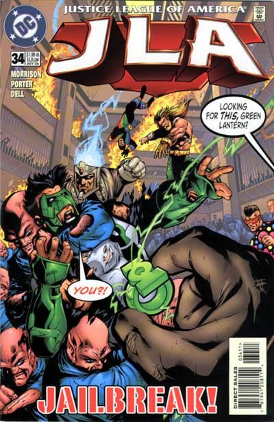 JLA World War III, The Ant and the Avalanche |  Issue#34A | Year:1999 | Series: JLA | Pub: DC Comics | Direct Edition