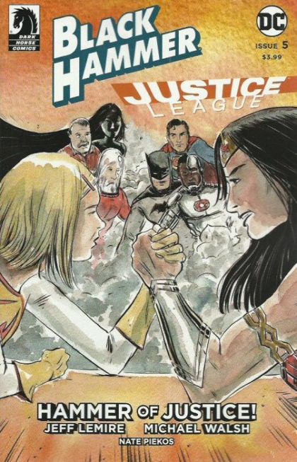 Black Hammer / Justice League  |  Issue#5B | Year:2019 | Series:  | Pub: Dark Horse Comics | Matt Kindt Variant