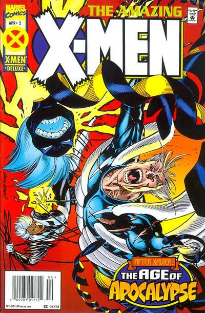 The Amazing X-Men, Vol. 1 Age of Apocalypse - Sacrificial Lambs |  Issue#2B | Year:1995 | Series: X-Men | Pub: Marvel Comics | Newsstand Edition
